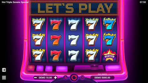 triple sevens slots free.